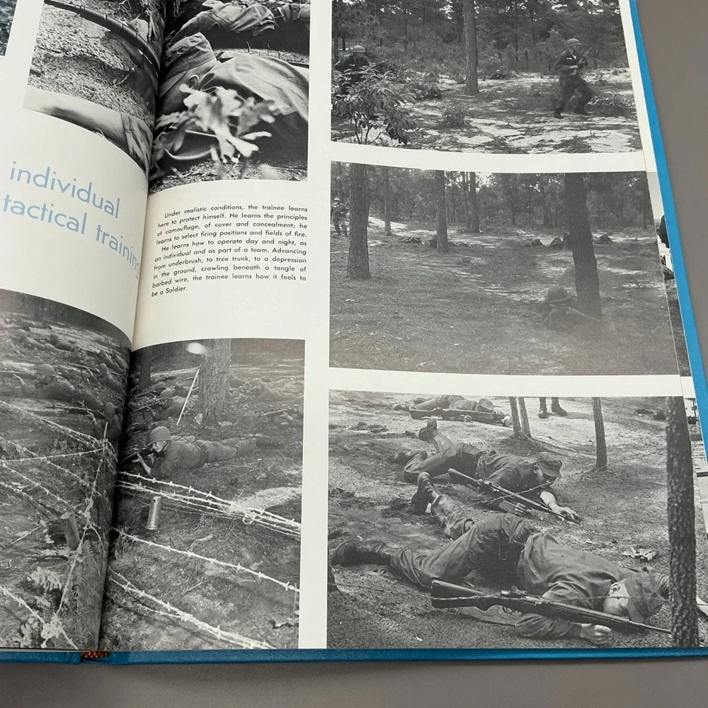 1960s US Army Fort Jackson Yearbook Company B 5th Battalion 1st Brigade Infantry
